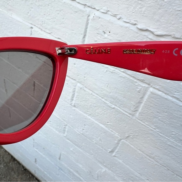 CELINE mirrored cat eye sunglasses - Picture 2 of 11